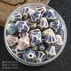 Jingdezhen Joyería Accesorios Horno Girado Cuentas Cerámicas Pulsera Accesorios Diversas Formas Cuentas de Porcelana Ropa Pulsera Material Cuentas Sueltas