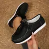 2026 Verano Nuevo Comercio Exterior Tallas Grandes Mujer Casual Cómodos de Encaje Poco Profundo Moda Ropa Exterior Zapatos Individuales Talla Única para Todos