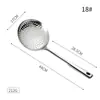 Espumadera de Cocina de Acero Inoxidable, Utensilio de Cocina para el Hogar, Colador de Aceite Engrosado, Colador de Aceite, Espumadera para Fideos, Espumadera para Hot Pot