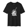 [Personalização Profissional] Camiseta Masculina de Manga Curta 100% Algodão Longo de Xinjiang Contagem 50 Impressa com Máquina de Impressão Direta da Marca Brother Importada
