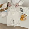 Mono de Moda de Primavera Estilo Coreano para Niñas, Mono con Tirantes de Dibujos Animados Lindo para Bebé, Pantalones para Bebé de Otoño