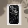 Funda para iPhone 15 con diseño de dragón antiguo disuasorio.
