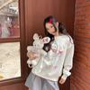 Sudadera de cuello redondo Ropa de mujer Sudadera con capucha Ropa Estilo Chanel Estampada Deportiva Casual Linda Unisex Pareja Británica Ropa Exterior