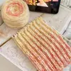 Fio para cachecol DIY feito à mão materiais de tricô outono e inverno presente para namorado namorada cachecol de pescoço feito por você cachecol tricotado à mão