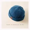 Gorra infantil sin visera de pico primavera y otoño sombrero para niño de 1 a 3 años sombrero de melón sombrero de bebé casero sombrero yuppie para niña