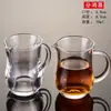 Juego de Vasos Pequeños de Vidrio Grueso para Baijiu Casero Vaso de un Solo Tiro para Whiskey Licor Decantador Vaso Bala Copa de Vino Pequeña