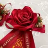 Nuevo ramillete de boda chino para novio y novia, padrino y dama de honor, ramillete de boda, juego completo de suministros para boda