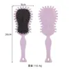 Pente Popular Transfronteiriço de Palha de Trigo com Almofada de Ar, Pente Fluffy para Styling de Cabeleireiro, Pente Definidor de Cachos com Elasticidade, Estoque Pronto do Fabricante