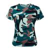 Top Deportivo Transfronterizo de Secado Rápido Transpirable Fitness Running Blusa Holgada Cuello Redondo Manga Corta Camiseta Ropa de Yoga de Verano para Mujer