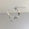 Pulsera de hueso con garra de gatito estrella sin oxígeno para mujer, diseño de nicho, hecha a mano, con cuentas, pulsera combinable, la mejor amiga.