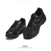 16 Zapatos Deportivos Negros para Hombre, Zapatos de Senderismo para Hombre, Resistentes al Desgaste, Cómodos, Estilo Ropa de Trabajo, Casual, Versátiles, Antideslizantes