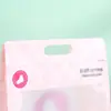Bolsas de Plástico Personalizadas de Pie para Calcetines, Ropa Interior, Toallas, Bolsas Sellables con Ventana, Estuches para Lápices, Maquillaje, Bolsas Autosellables de Película Aluminizada