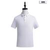 Moda de verano polo de solapa overol manga corta logo estampado fijo publicidad camisa cultural bordado empresarial