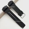 Adecuado para correa de repuesto de reloj electrónico para niños material PU negro correa de reloj deportivo de silicona una variedad de multitaalla