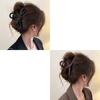 Pinza para el Cabello para Mujer con Acabado de Lujo, Nuevo Tamaño Grande 2025 para Cabello Grueso, Adecuada para Cabello Fino, Moño, Cola de Caballo Alta y Parte Posterior de la Cabeza Pinza de Tiburón