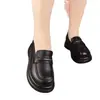 Mocasines retro para mujer estilo francés, nuevo modelo otoño 2026, suela blanda, puntera cerrada, estilo JK británico, zapatos casuales sin cordones