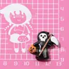 Accesorios de resina para Halloween calabaza fantasma joyería parche pegamento cremoso diy carcasa de teléfono móvil accesorios para pasador paquete de materiales