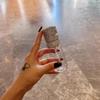 Frasco Spray Incrustado de Diamantes, Loção e Tônico de Névoa Ultrafina Incrustados de Diamantes de Luxo Leve, Frasco Vazio, Presente de Alto Valor do Tipo Push