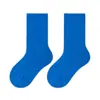 Calcetines para Niños Algodón Puro Calcetines de Caña Alta Niños y Niñas Otoño Calcetines de Algodón de Tubo Extendido Niños y Niñas Color Sólido Calcetines de Moda