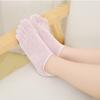 Fabricante Vende Calcetines de Algodón Coloridos para Mujer, Calcetines de Dedos Coloridos de Corte Bajo con Calcetines de Dedos Absorbentes de Sudor, Calcetines de Dedos Transpirables Invisibles