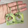 Colgante de buena suerte, llavero colgante súper sanador y creativo lindo, amuleto de la suerte, regalo para amigos y mejores amigos