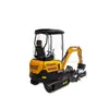 Exportar 2 toneladas Excavadora Multifuncional Tipo Oruga Todo Terreno Trituradora Zanjadora Una Máquina Excavadora Multipropósito