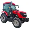 Tractor Luoyang 704 de China con Modificación de Excavadora Frontal, Excavadora Montada Frontal, Tractor de Montaña y Cargador Excavador Pequeño