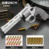 Magnen ZP-5 357 revólver modelo largo bala blanda puede disparar pistola niño juguete de simulación pistola de ráfaga