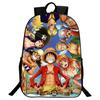 Mochila de uma peça para alunos do ensino fundamental e médio Mochila Vela Rei Mochila Cartoon Mochila de três peças