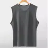 Chaleco Fresco de Malla de Hielo con Aberturas para Hombre Chaleco Delgado de Verano para Hombre Camiseta Deportiva Ajustada Transpirable para Fitness