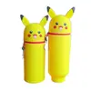 Estuche de Silicona Retráctil Stitch Portalápices Vertical para Estudiante Caja de Bolígrafos de Dibujos Animados Stitch Caja de Papelería Stitch Envío Gratis