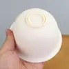 Bol Grande Plano de Silicona para Mascarilla 11.8cm Bol Suave TPE Belleza y Peluquería Gel Suave Bol Pequeño Herramienta de Maquillaje y Spa