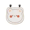 Cojín de asiento de coche de dibujos animados, con diseño de oso de peluche, proporciona una sensación lujosa, es antideslizante y ofrece una funda de asiento de coche creativa y cómoda