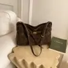 Bolsa Tote Transfronteiriça Casual de Grande Capacidade 2026 Outono e Inverno Novo Estilo Moda Feminina para o Dia a Dia Ombro Transversal