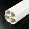 Tuberías de suministro de agua de PVC de grado industrial, tuberías redondas blancas engrosadas, hechas a medida con materiales puros, resistentes a impactos, resistentes a ácidos y álcalis, tuberías lisas
