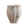 Taza Maestra de Cerámica Pintada a Mano Shinohara Bambú Kwai Taza de Boca Juego de Té Kung Fu Taza Individual Taza de Degustación de Té Tazón de Té
