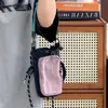 Bolsa de Almacenamiento Nueva Transfronteriza, Bolsa Ligera de Secado Rápido para Taza de Agua, Bolso Pequeño de Hombro de Nylon Japonés, Bolso Pequeño Casual para Teléfono Móvil, Monedas, Audífonos