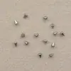 Acessórios para Nail Art de Coração Cro Rebite Menina Liga Mini Strass para Unhas Decoração de Unhas Decorações para Nail Art Pequenos Enfeites