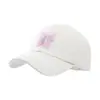 Chapéu de Sol com Proteção Solar, Boné de Baseball Pai e Filho para Crianças, Boné Bordado, Chapéu Respirável de Verão para Rabo de Cavalo, Viseira para Meninas