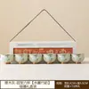 Xícara de Chá de Cerâmica com Design de Bambu para Convidados, Xícara Individual para Uso Doméstico, Xícara de Chá Estilo Chinês, Caixa de Presente para Conjunto de Chá Kung Fu