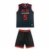 Verão Novo Basquete Terno Terno Masculino Respirável Colete Estampado Terno Esportivo Treinamento Jersey Competição Terno Verão