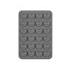 Ventosa de silicone de 24 grãos Preto Adesivo Simples Copo de Sucção Antiderrapante Case de Telefone Celular Portátil Titular Quadrado