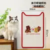 Pegatina de Pared Rascador para Gatos, Resistente al Desgaste y que no Suelta Pelusa, Rascador Vertical de Pared para Gatos, Alfombrilla Protectora Anti-Arañazos para Sofás de Gatos, Pegatina de Pared Trepadora