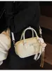 Bolsas Femininas de Alto Padrão Transfronteiriças, Versátil para a Primavera de 2026, Nova Bolsa Transversal da Moda, Bolsa de Mão Casual, Bolsa Boston Almofada