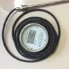 Venta al por mayor del fabricante Termómetro digital de acero inoxidable Dtm Tubo anticorrosión Pantalla digital Pantalla LCD
