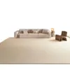 Tapete Imitação de Sisal para Sala de Estar, Sofá e Mesa de Centro, Resistente a Manchas e Fácil de Manter, Estilo Minimalista, Preto, Luxo Leve, Tapete de Alta Qualidade
