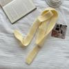 Dopamina Ins Estilo Plush Cor Sólida Lã Fina Cachecol Atmosfera Cachecol Feminino Decorativo All-match Cachecol de Malha