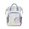 Mochila Escolar Nova Multifuncional Transfronteiriça, Bolsa para Aulas Particulares de Ensino Fundamental e Médio, Mochila Casual da Moda de Grande Capacidade, Bolsa para Mamãe