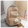 Nova Mochila Casual Resistente ao Desgaste de Grande Capacidade na Moda, Bolsa para Alunos do Ensino Fundamental e Médio, Mochila para Viagem de Negócios com Compartimento para Computador