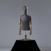 Maniquí de cuerpo entero para exhibición de ropa de hombre, maniquí de tienda de ropa, maniquí de medio cuerpo, soporte para maniquí de traje, ropa formal, soporte para escaparate